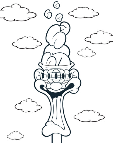 DIGITAL FREE COLORING PAGE 1