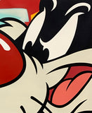 Original Painting 11320 * TWEETY BIRD AND SYLVESTER