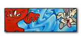 Original Painting 11364 * GOSSAMER and BUGS BUNNY