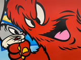 Original Painting 11703 * BUGS BUNNY and GOSSAMER