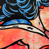 Original Painting 11733 * WONDER WOMAN