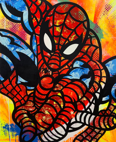 Original Painting 11735 * SPIDERMAN