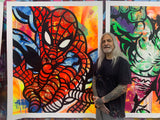 Original Painting 11735 * SPIDERMAN