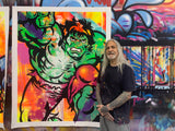 Original Painting 11736 * HULK