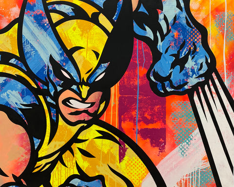 Original Painting 11737 * WOLVERINE