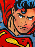 Original Painting 11753 * SUPERMAN