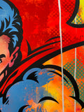 Original Painting 11753 * SUPERMAN