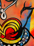 Original Painting 11764 * WONDER WOMAN