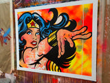 Original Painting 11808 * WONDER WOMAN