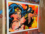 Original Painting 11808 * WONDER WOMAN