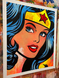Original Painting 11823 * WONDER WOMAN