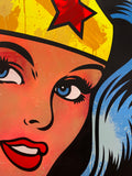 Original Painting 11823 * WONDER WOMAN