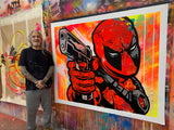 Original Painting 11833 * DEADPOOL