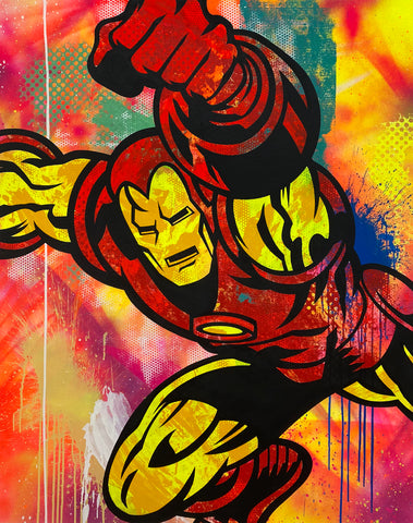 Original Painting 11852 * IRONMAN