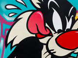 Original Painting 12139 * SYLVESTER and TWEETY
