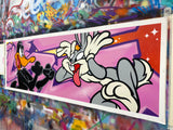 Original Painting 12163 * BUGS BUNNY and DAFFY