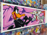 Original Painting 12163 * BUGS BUNNY and DAFFY