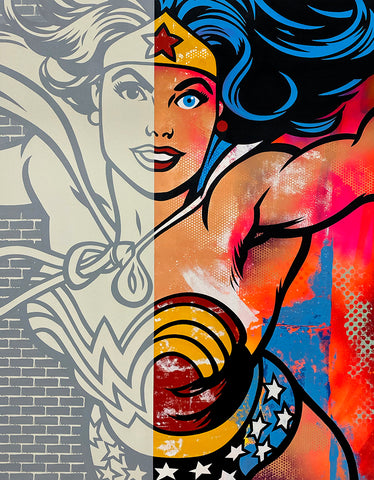 Original Painting 9366 * Wonder Woman