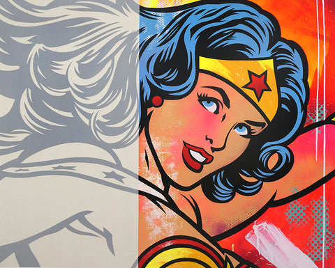 Original Painting 9597 * WONDER WOMAN
