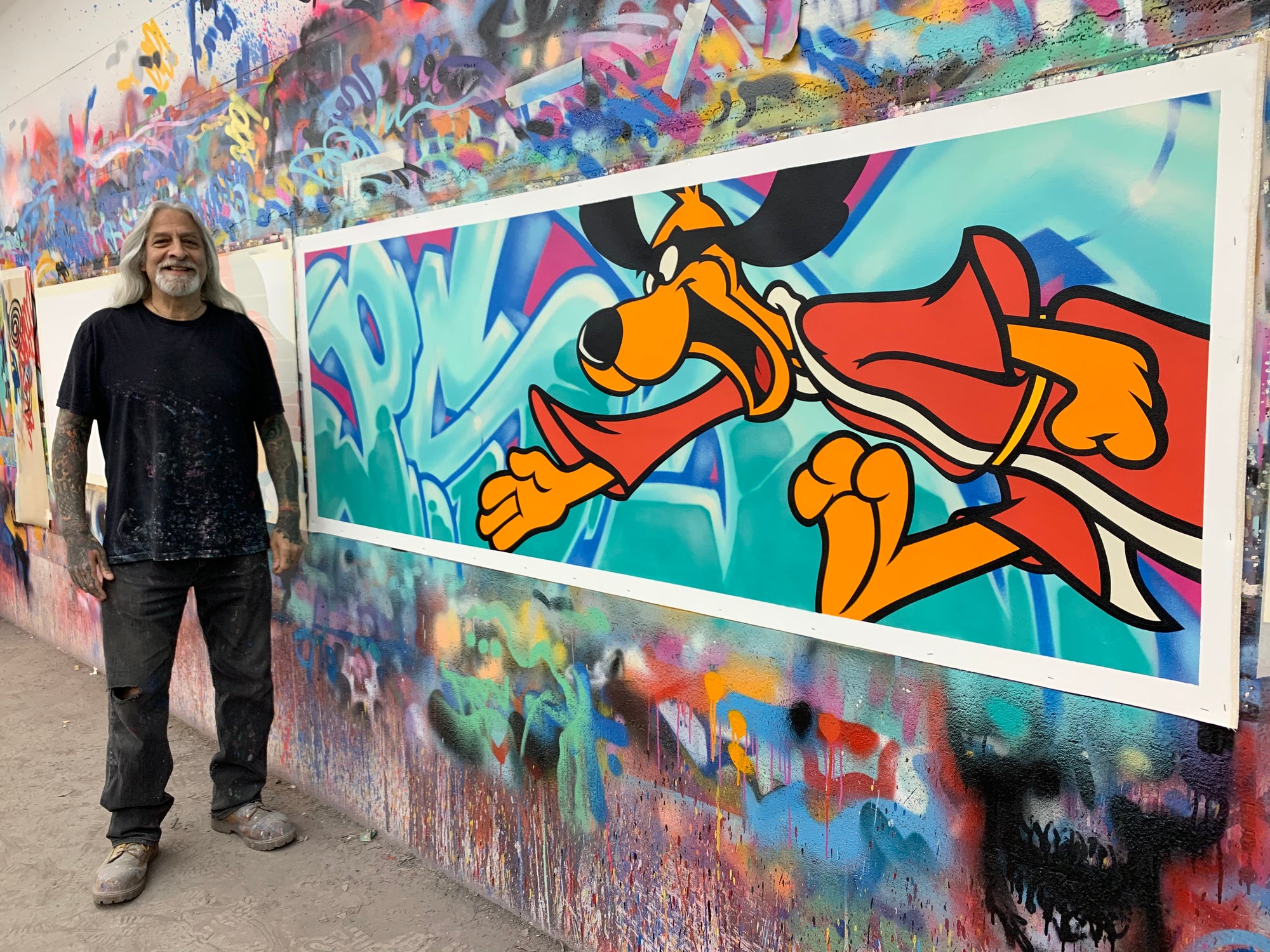 Original Painting 10786 HONG KONG PHOOEY GL original-painting-10786-hong-kong-phooey-gl