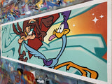 Original Painting 11348 * WILE E. COYOTE and BIP BIP