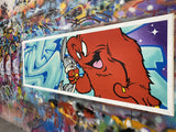 Original Painting 11359 * GOSSAMER and BUGS BUNNY