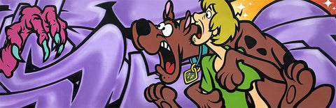 Original Painting 11371 * SHAGGY and SCOOBY-DOO