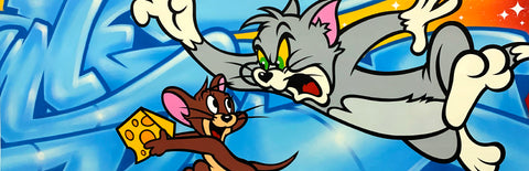 Original Painting 11576 * TOM AND JERRY
