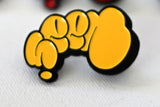 SEEN BUBBLES PIN YELLOW