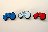SEEN BUBBLES PINS SET of 4