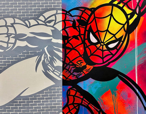 Original Painting 9377 * Spiderman
